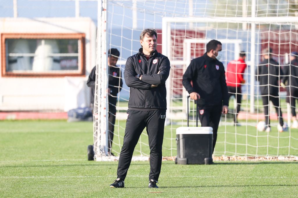 Samsunspor Teknik Direktörü Sağlam: “Üst lige çıkmayı hak ettik”