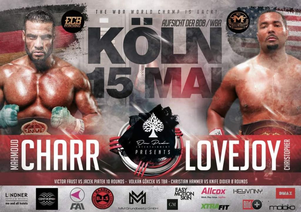 Mahmoud Charr, Köln’de ringe çıkıyor