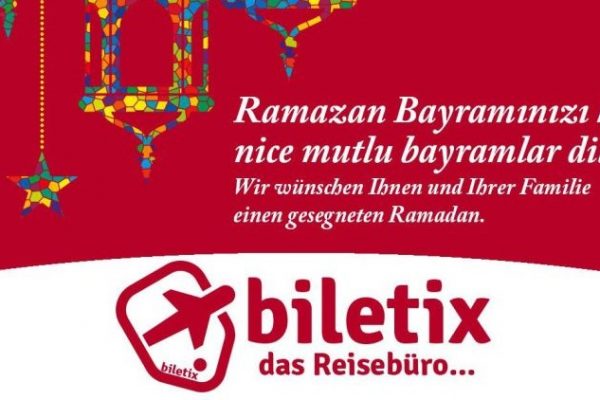 Biletix”Ramazan Bayramı’nızı kutluyorum”
