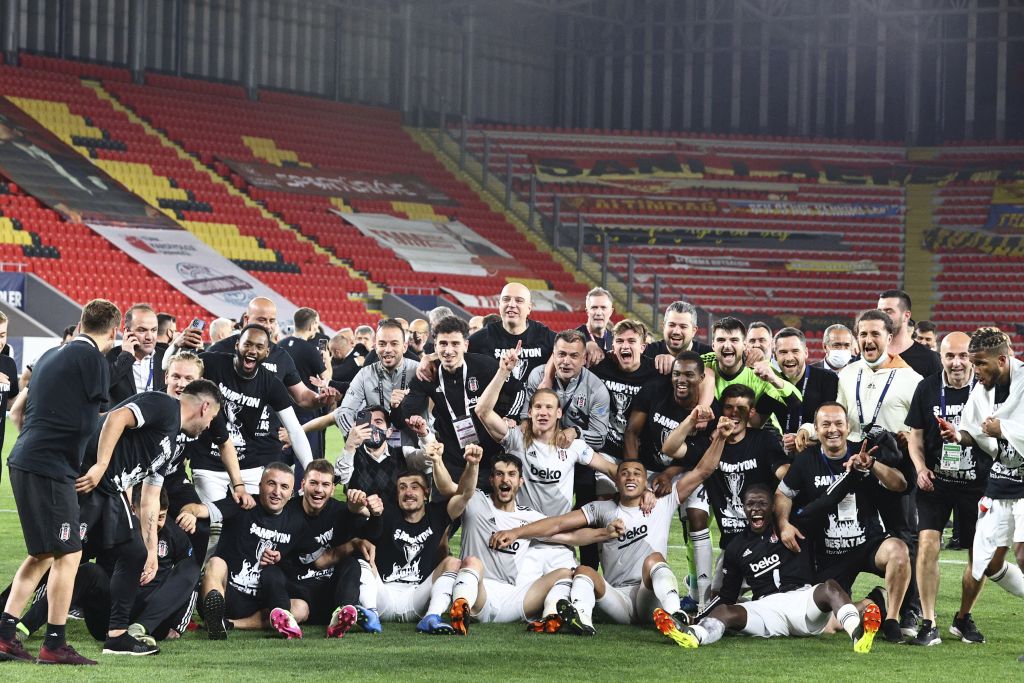 Beşiktaş’ta şampiyonluk coşkusu