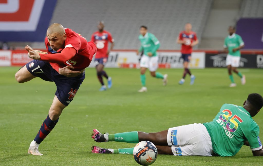 Lille, Saint-Etienne ile golsüz berabere kaldı