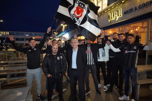 Danimarka Kartalları, Beşiktaş’ın şampiyonluğunu kutladı