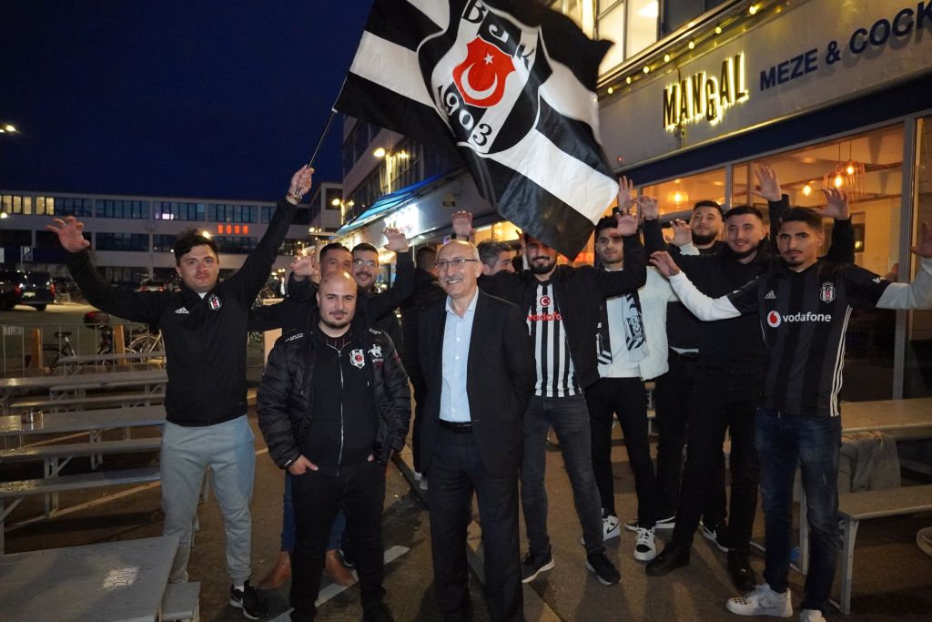 Danimarka Kartalları, Beşiktaş’ın şampiyonluğunu kutladı