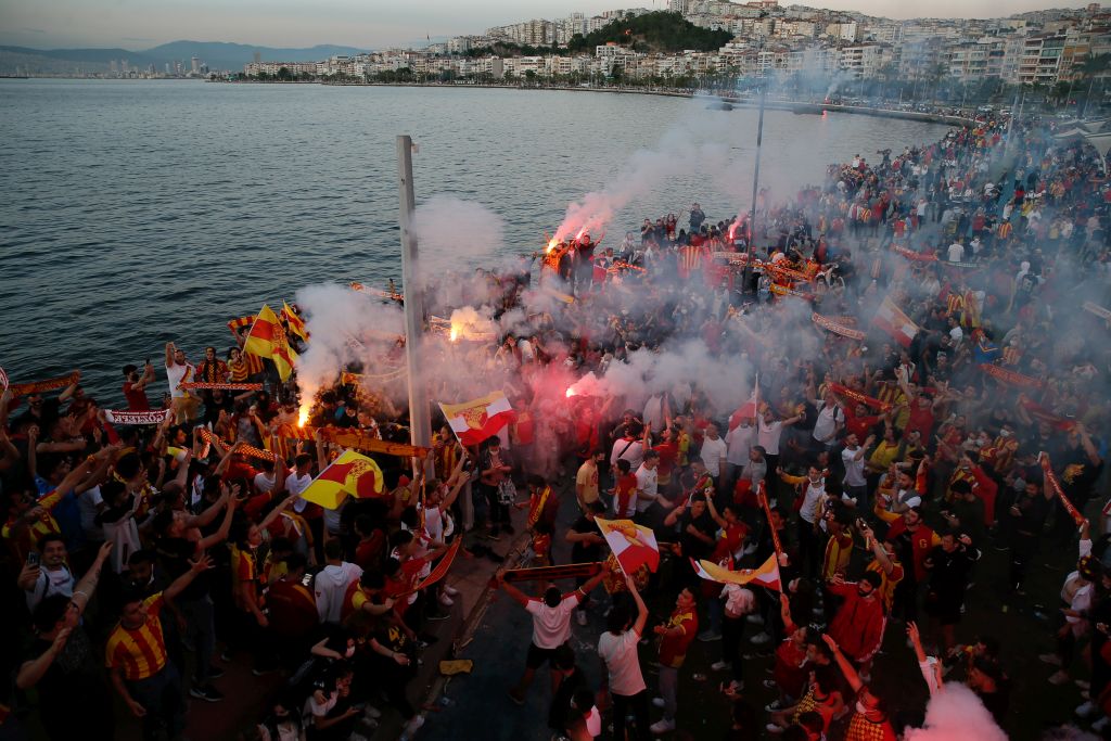 Göztepe Kulübünün 96. kuruluş yıl dönümü coşkuyla kutlandı