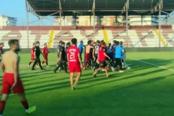 Hatay’da amatör futbol maçında kavga