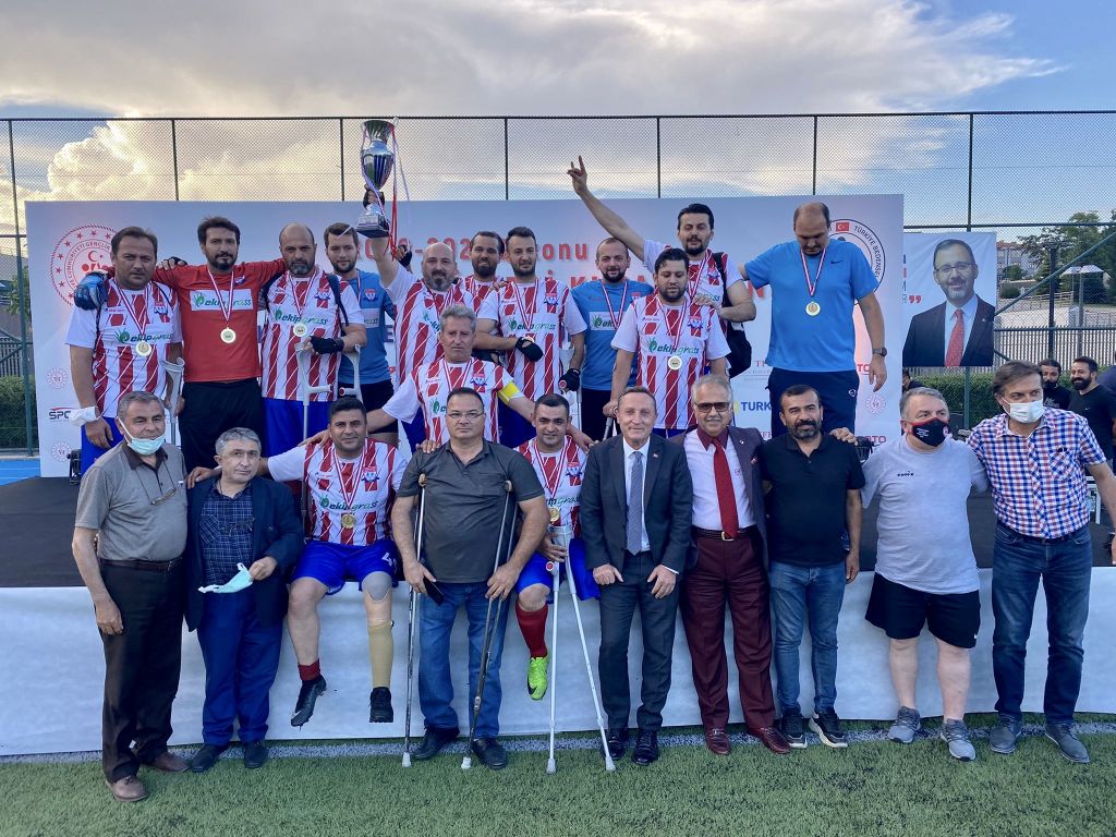 Ampute futbolda 1. Lig’e yükselen takımlar belli oldu