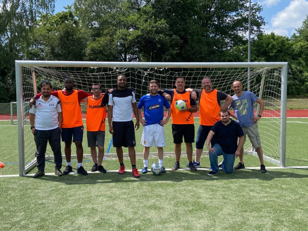 Gruppenleiter Siegen gegen die Teamleiter