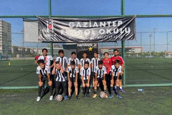Beşiktaş Gaziantep futbol okulu tam gaz çalışıyor