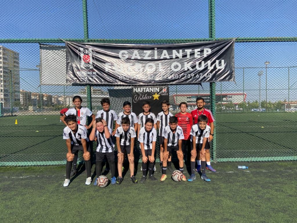 Beşiktaş Gaziantep futbol okulu tam gaz çalışıyor