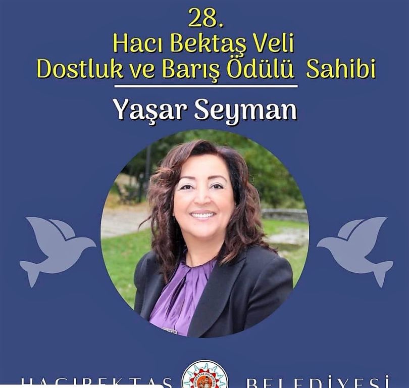 Hacı Bektaş Veli Ödülü, Yaşar Sayman’a Verilecek