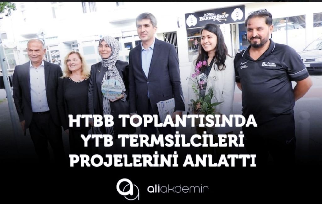 HTBB Toplantısında, YTB Yetkilileri Projelerini Anlattılar!