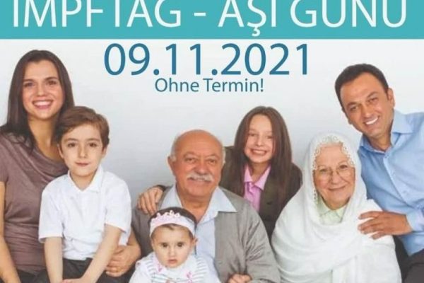 STİFTUNGSSAAL’ DEN AŞI KAMPANYASINA TAM DESTEK!