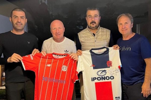 Antalyaspor Kulübü Başkanı Aziz Çetin’den Arjantin kulübüne iş birliği ziyareti