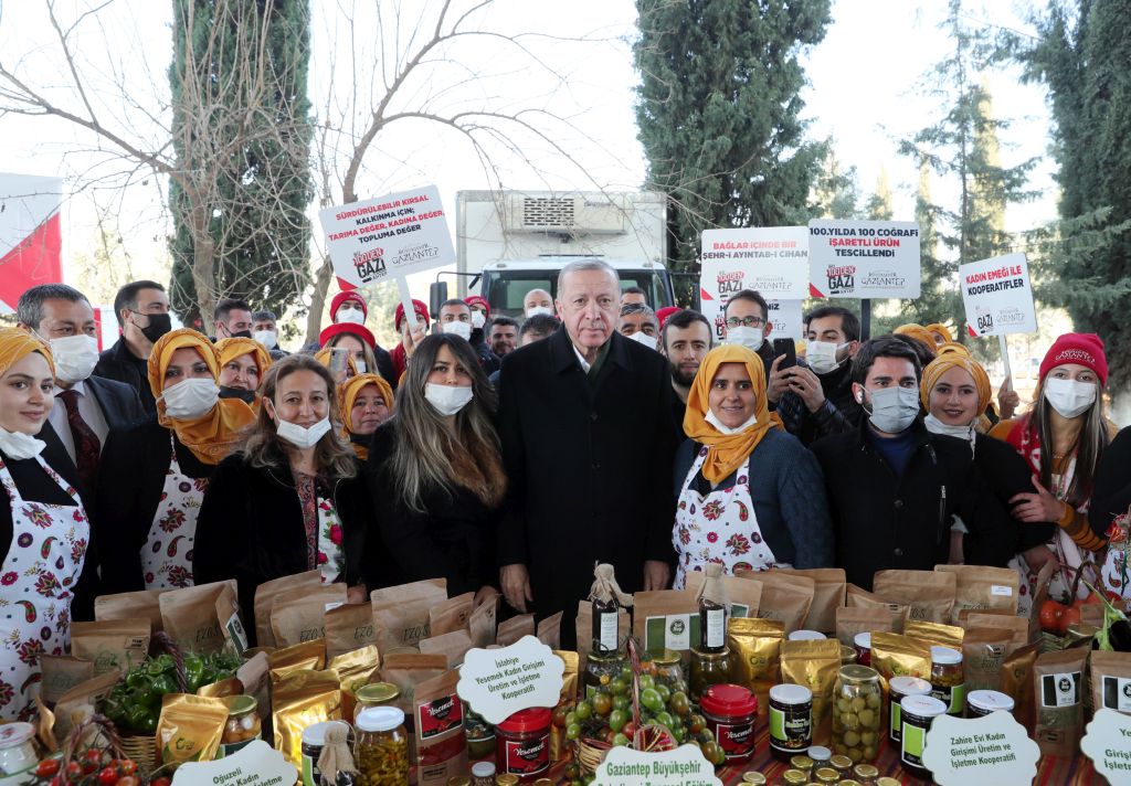 Cumhurbaşkanı Recep Tayyip Erdoğan Gaziantep’te