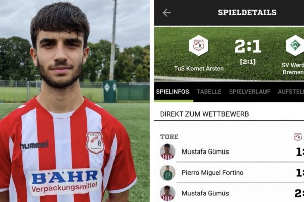 Werder Bremen maçının yıldızı Mustafa Gümüş