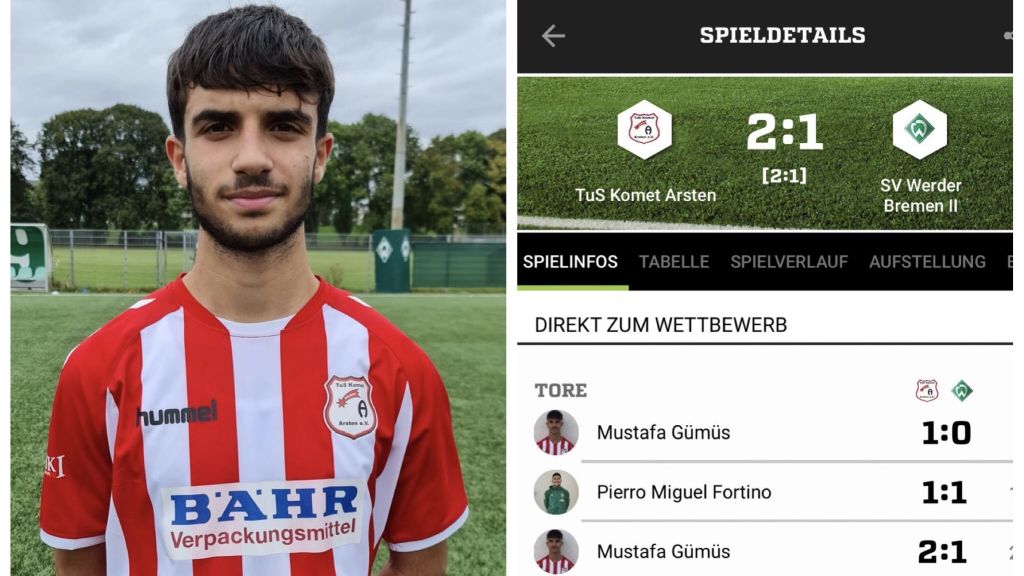 Werder Bremen maçının yıldızı Mustafa Gümüş