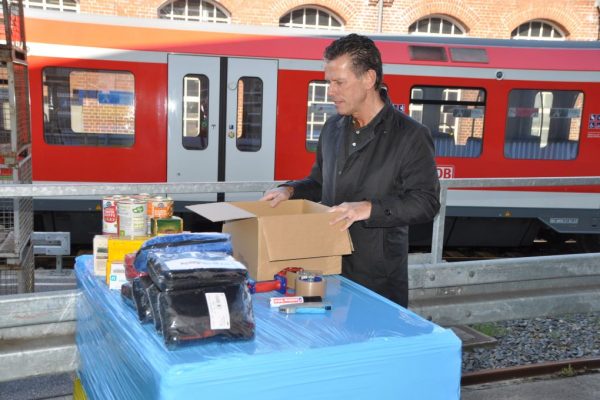 DB Schienenbrücke: Der erste Lkw aus Hamburg ist unterwegs