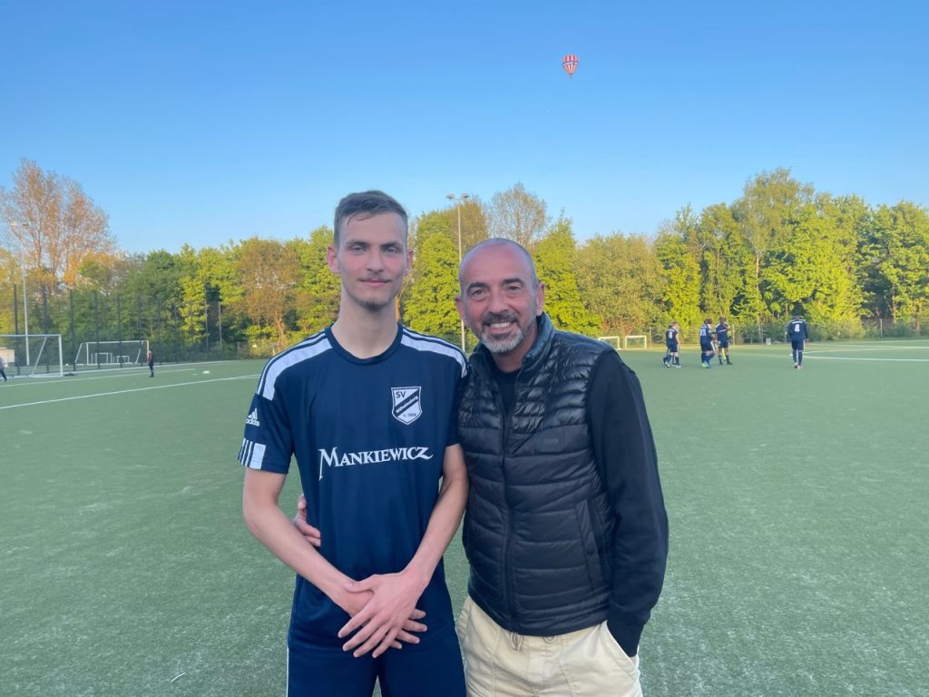 Wilhelmsburg’lu futbolcu Tanju Gülüm hedeflerinin peşinden koşuyor