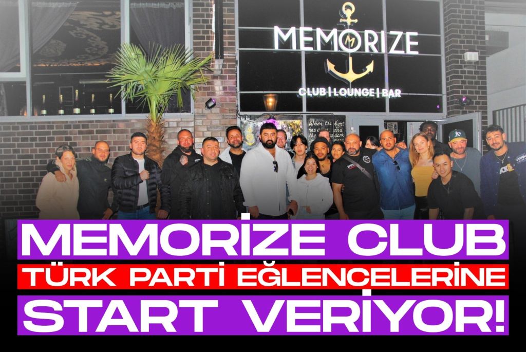 Memorize Club Türk Parti Eğlencelerine Start Veriyor!