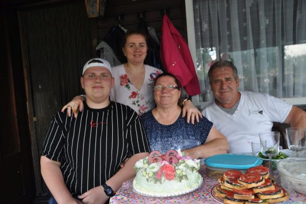 Başkan Kılıç, kayınvalidesinin doğum gününü kutladı