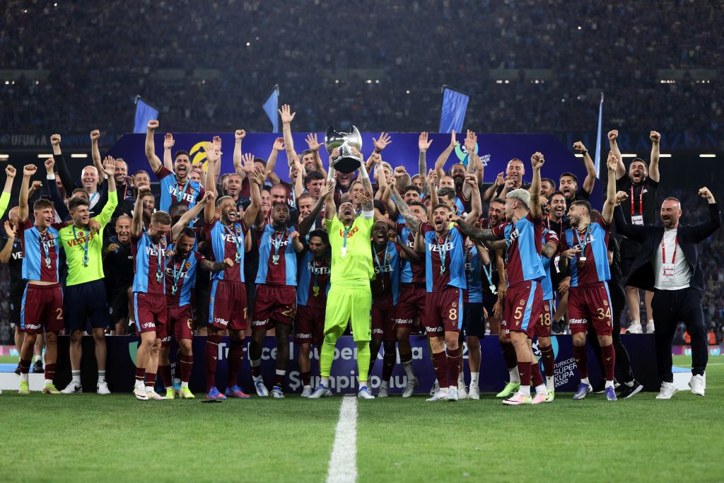 Turkcell Süper Kupa Trabzonspor’un