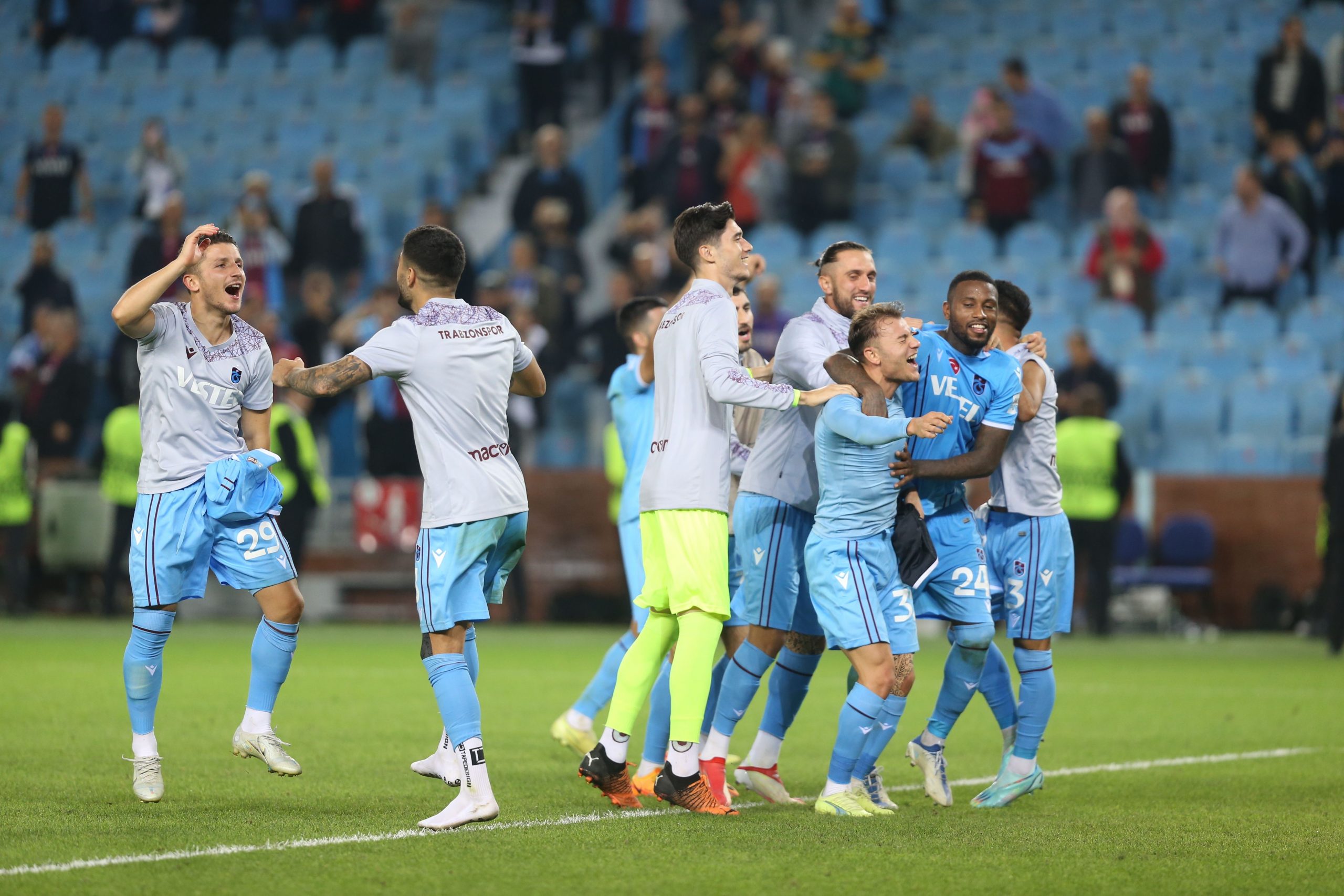 Trabzonspor’dan Avrupa’da farklı galibiyet