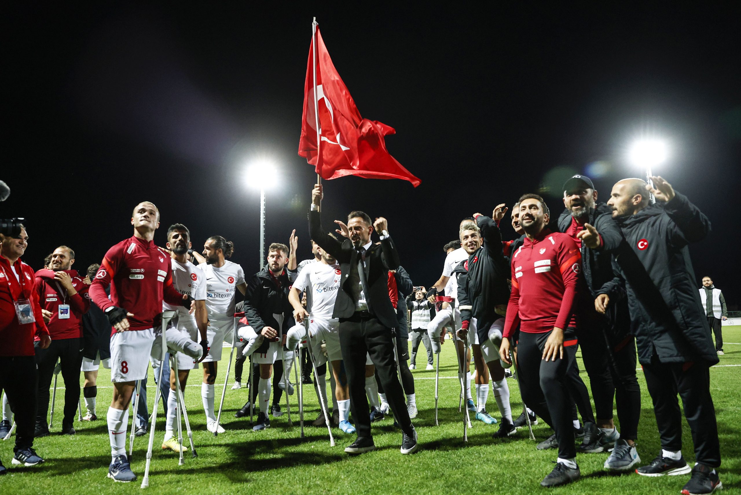 Ampute Milli takım yarı finale yükseldi
