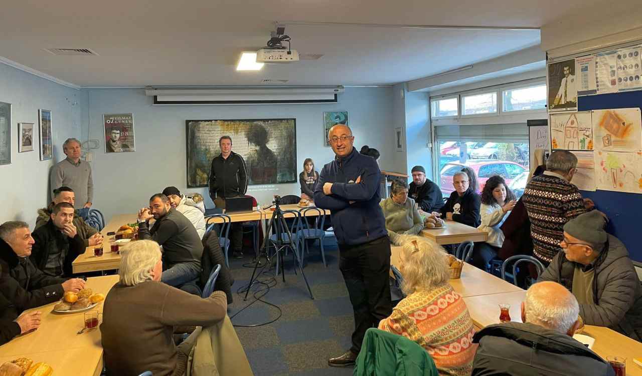 Mehmet Yıldız ile 2022’nin son ”BARIŞ KAHVALTISI”na yoğun ilgi