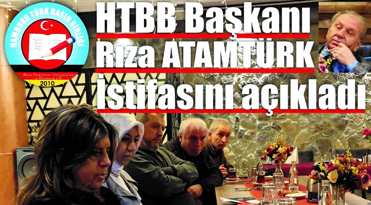 Ve Rıza Atamtürk istifa etti!..