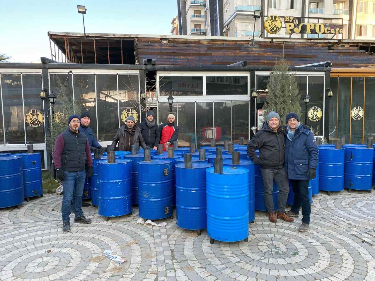 Erdal Altuntaş ve Hamburg’lu Gönüllüler Grubu, deprem bölgesini ziyaret etti