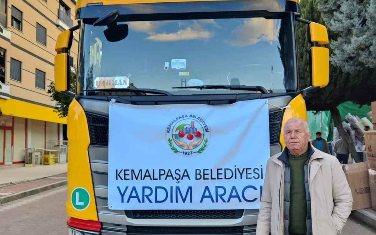 İzmir/Kemalpaşa’dan, Gaziantep’e Uzanan Yardım Eli!!!