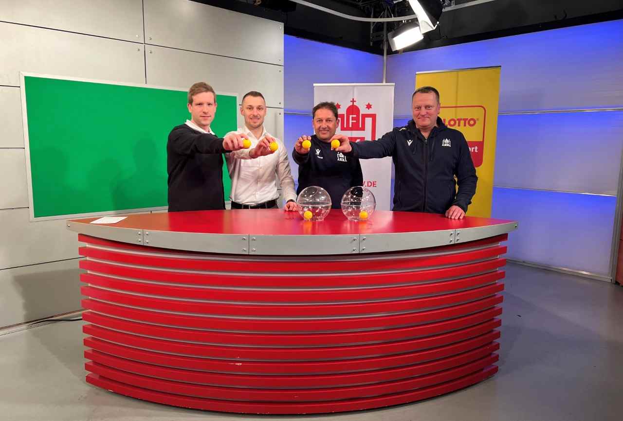<strong>Halbfinal-Duelle im LOTTO-Pokal der Herren ausgelost</strong>