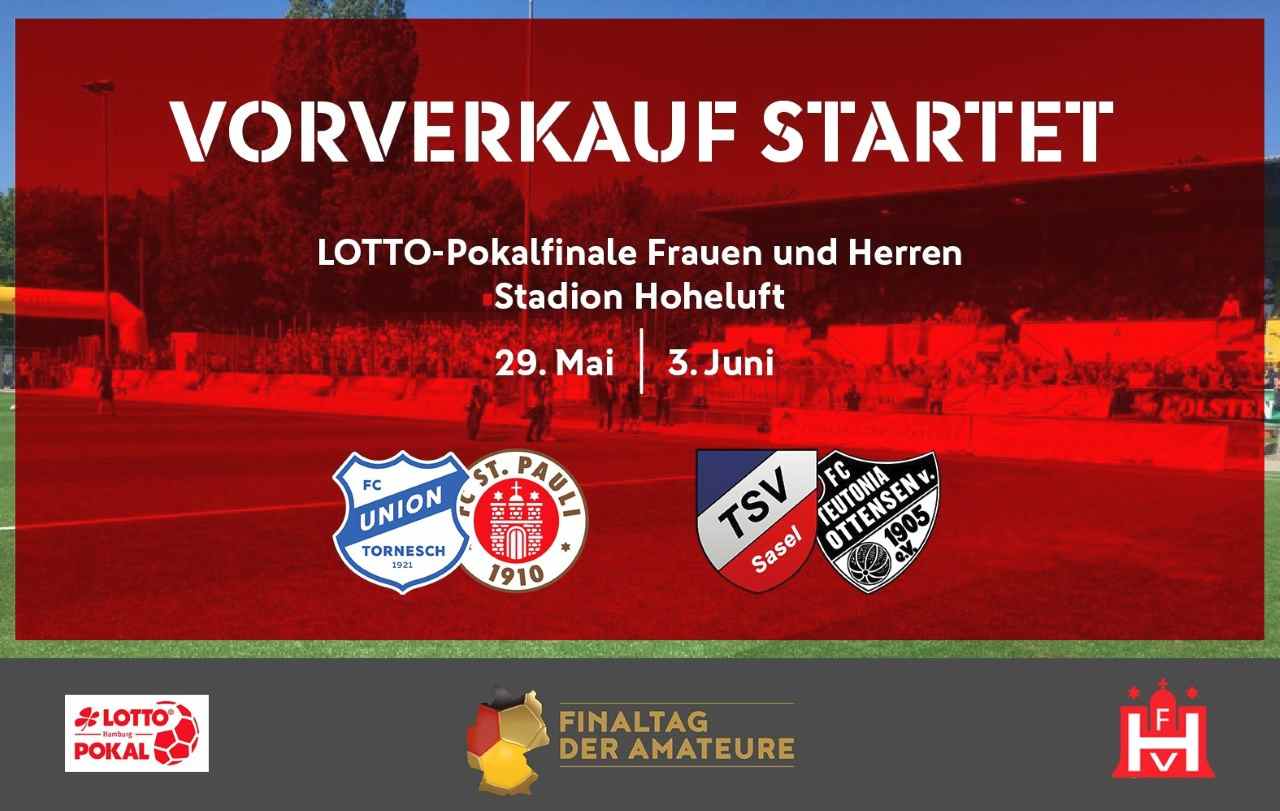 Vorverkauf für die LOTTO-Pokalendspiele der Frauen und Herren ist gestartet