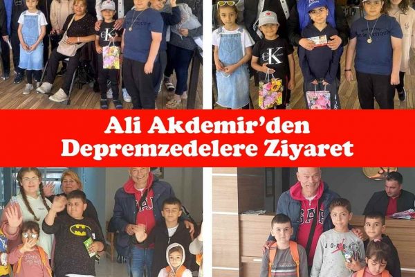 Deprem Bölgesi Mağduru Ailelere Ziyaret!!!