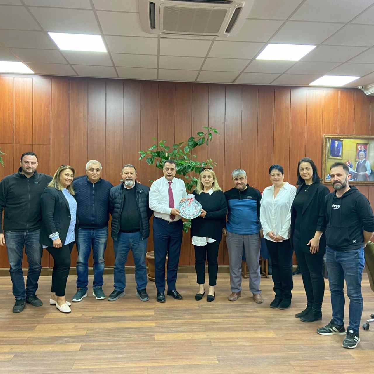 Sorgun Belediyesi’nden Esma Arslan’a Teşekkür Plaketi
