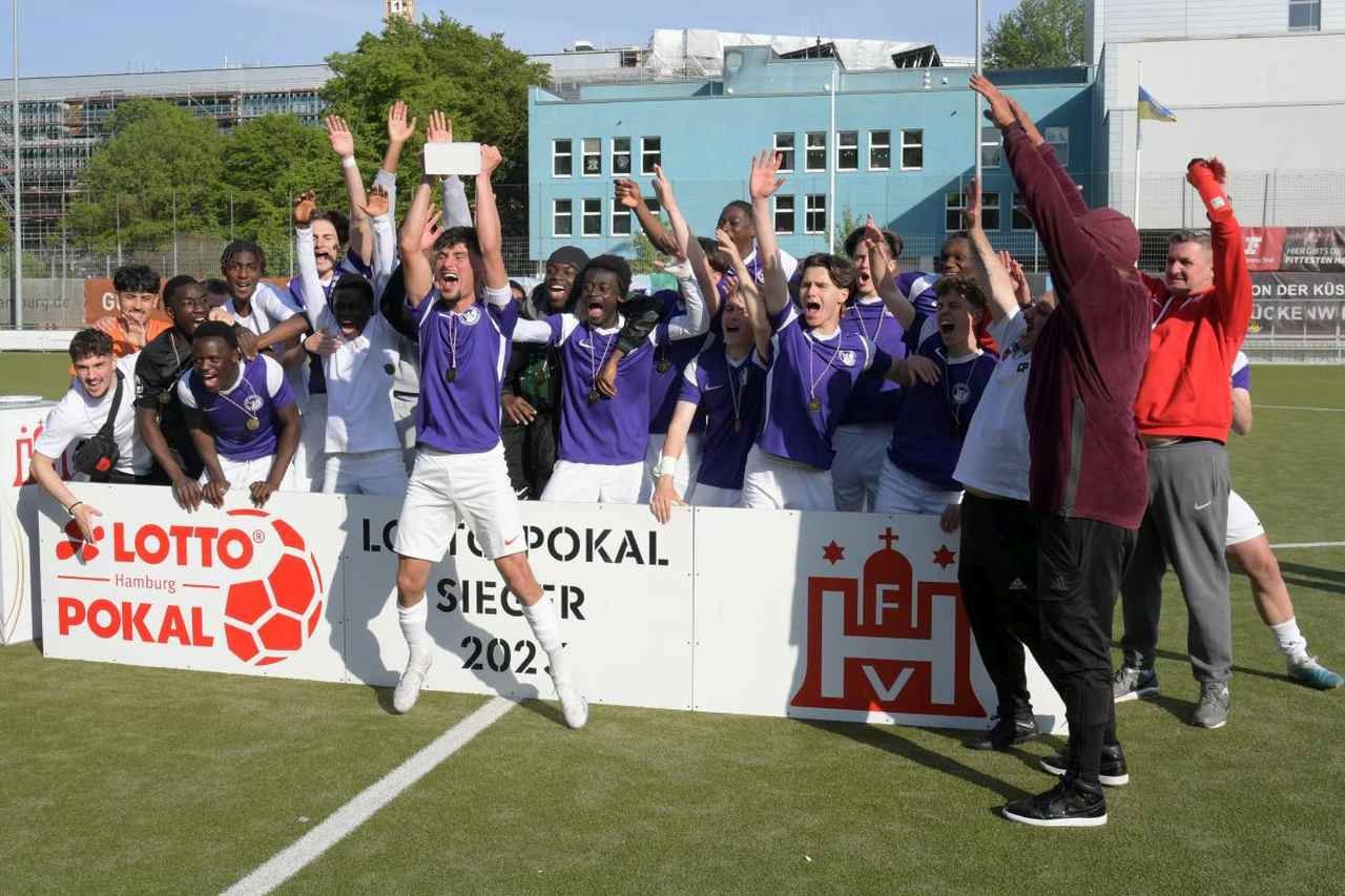 Rekordkulisse beim LOTTO-Pokalfinale 2023 der A-Junioren