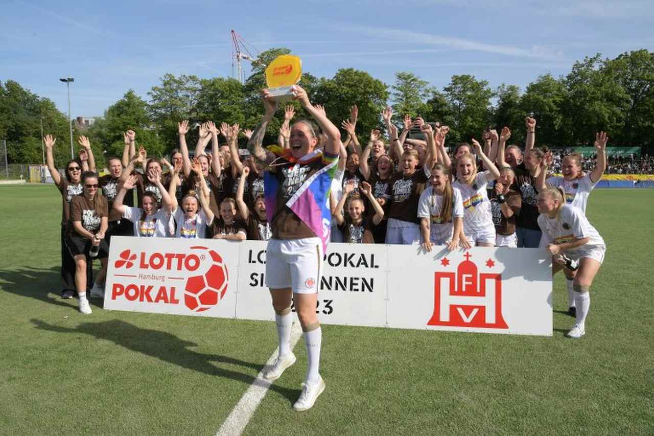 FC St. Pauli gewinnt den LOTTO-Pokal der Frauen 2023