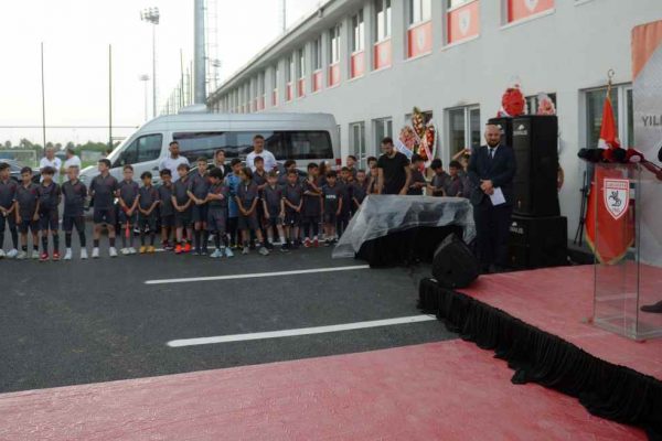 Yılport Samsunspor Mustafa Kemal Erkanat Altyapı Tesisleri törenle açıldı