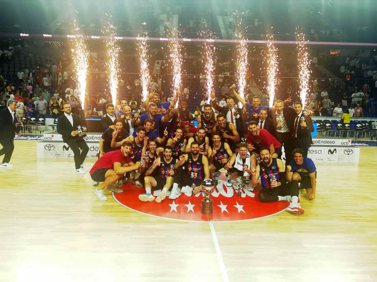 Barcelona, İspanya 1. Basketbol Ligi’nde şampiyonu oldu