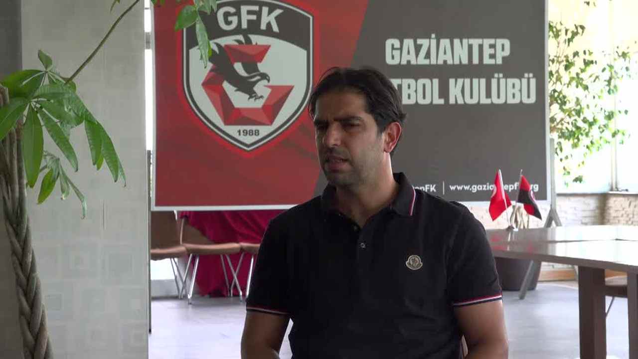 Gaziantep FK Teknik Direktörü Güneş, mücadeleci bir takım kurmayı amaçlıyor: