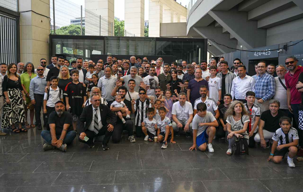 Beşiktaş Kulübünde bayramlaşma töreni yapıldı
