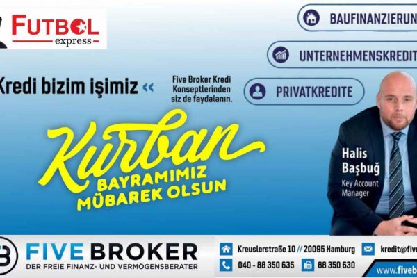 FIVE BROKER Halis Başbuğ, Kurban Bayramı’nı kutladı