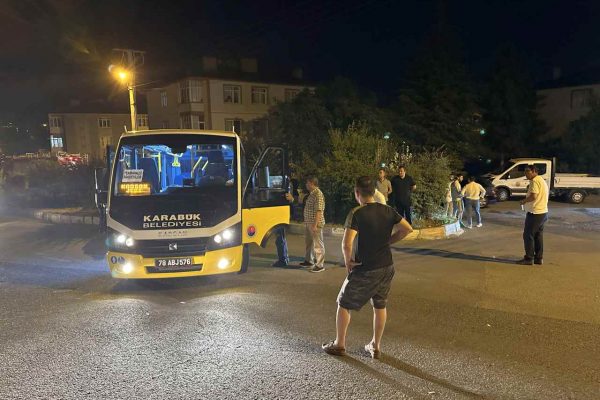 Karabük’te minibüsün çarptığı yaya öldü