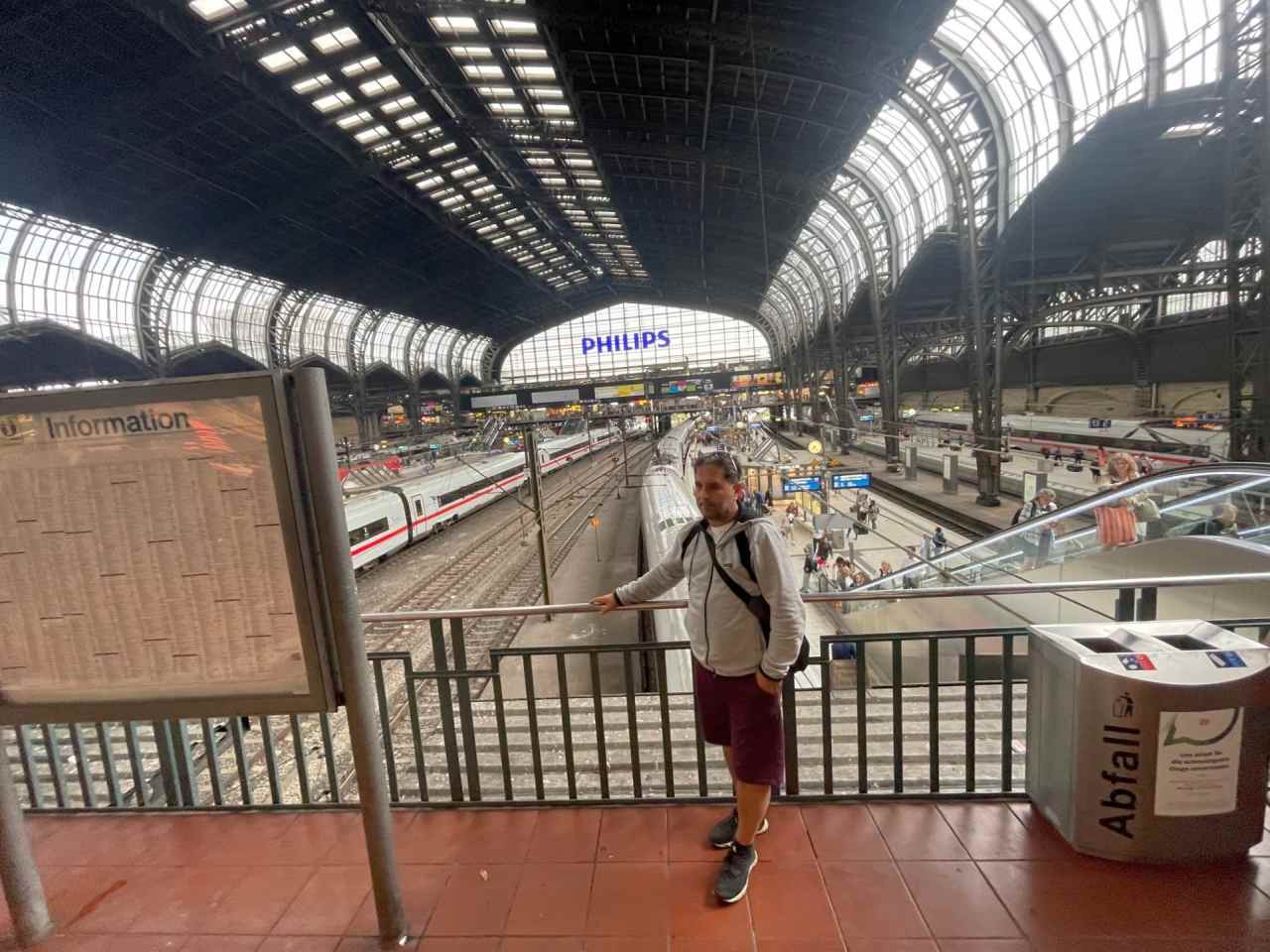 Mann verliert ein Bein bei Explosion am Hamburger Hauptbahnhof