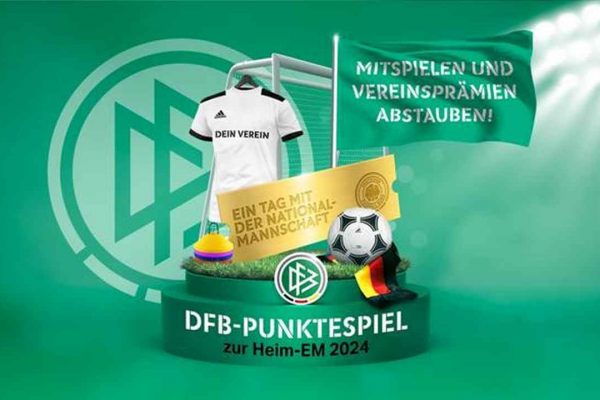 „DFB-Punktespiel“: Start der Vereinsaktion zur EURO 2024