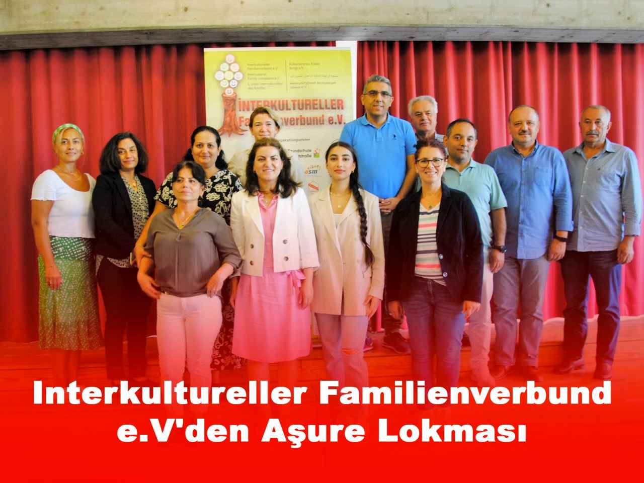 STK TEMSİLCİLERİ LURUP’DA AŞURE LOKMASINDA BİR ARAYA GELDİLER!