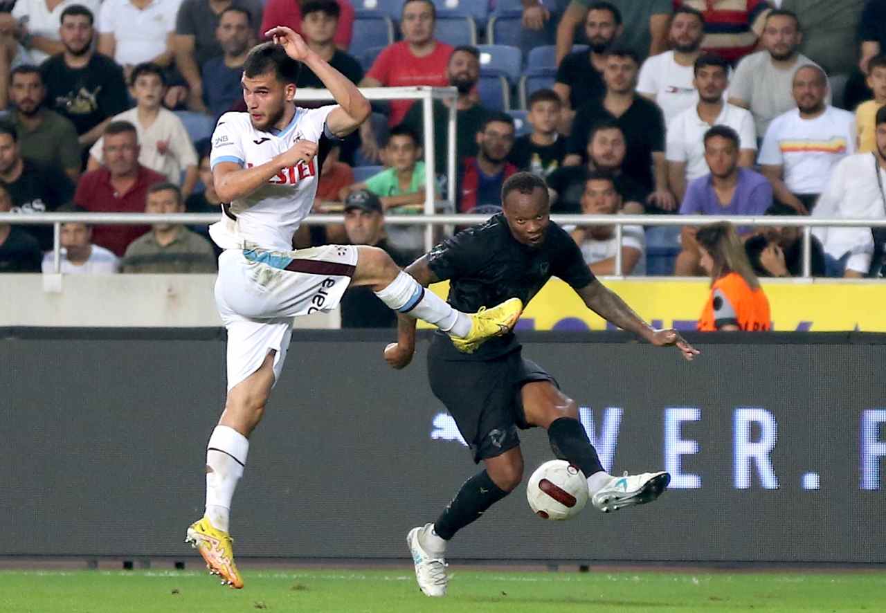 Trabzonspor elindeki maçı verdi