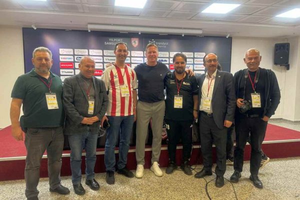 Samsunspor Teknik Direktörü Marcus Gisdol: Hamburg Türk Basın Birliği bize uğur getirdi!