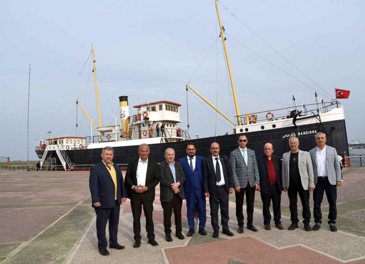 HTBB’DEN, BANDIRMA MÜZE GEMİSİ ZİYARETİ