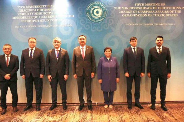 Türk Devletleri Teşkilatı Diasporadan Sorumlu Bakanlar ve Kurum Başkanları Bişkek’te Toplandı